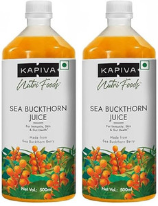 Kapiva Sea Buckthorn Juice 500ml |Omega 7Rich Superfruit |Support