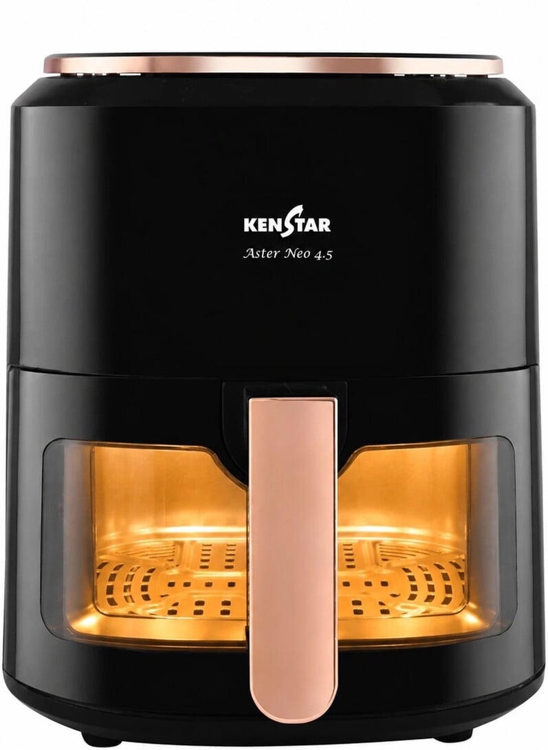 Kenstar Aster Neo 4.5L with See Through Window, Non Stick Pan, 1
