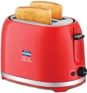 KENT Pop Up Toaster|Automatic Pop Up|7 Browning Modes|Removable B