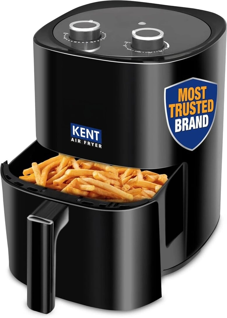 KENT Ultra Air Fryer 4L 1300W | Fry, Bake, Grill & Roast | Up to