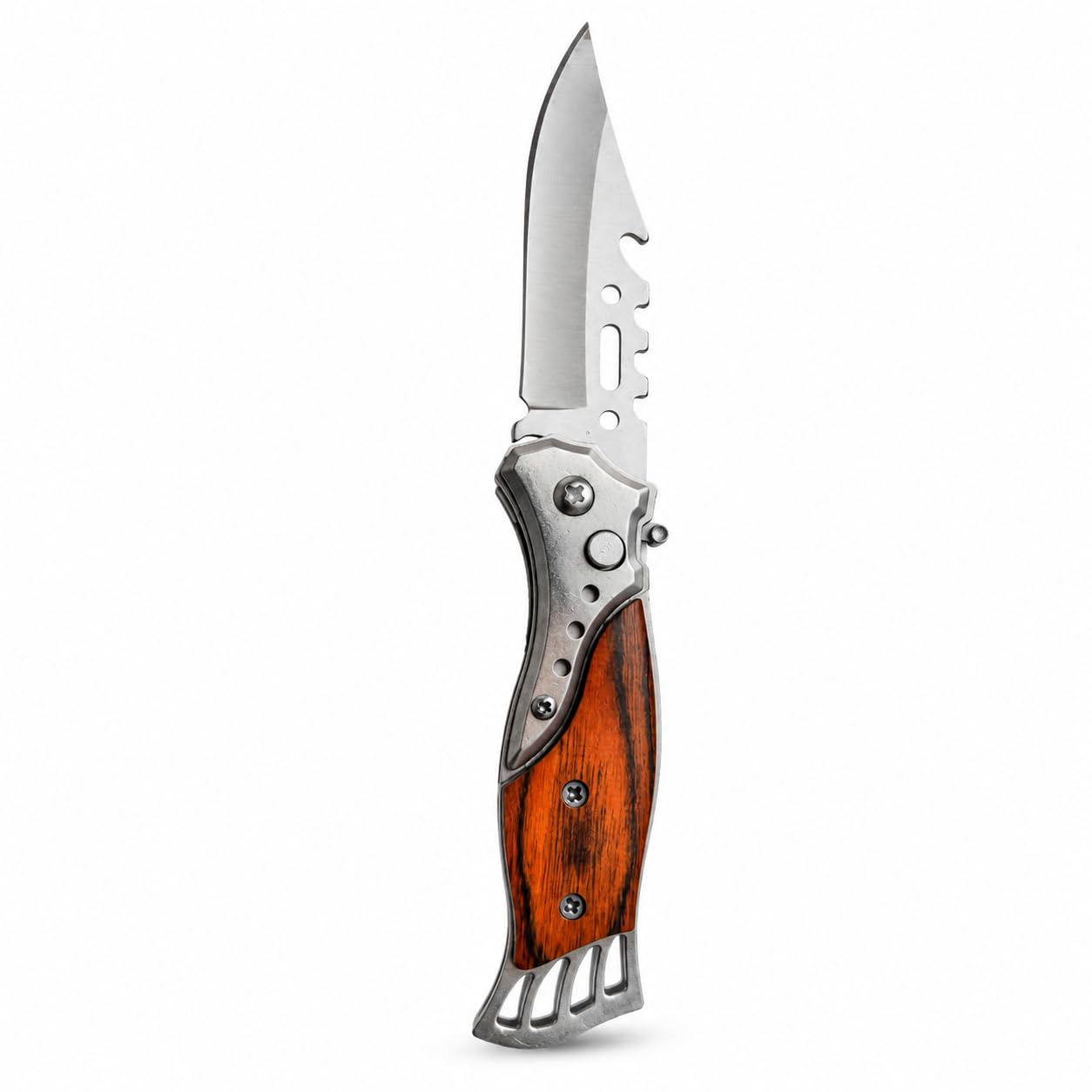 Kitchen Utility Knife with Wooden Handle