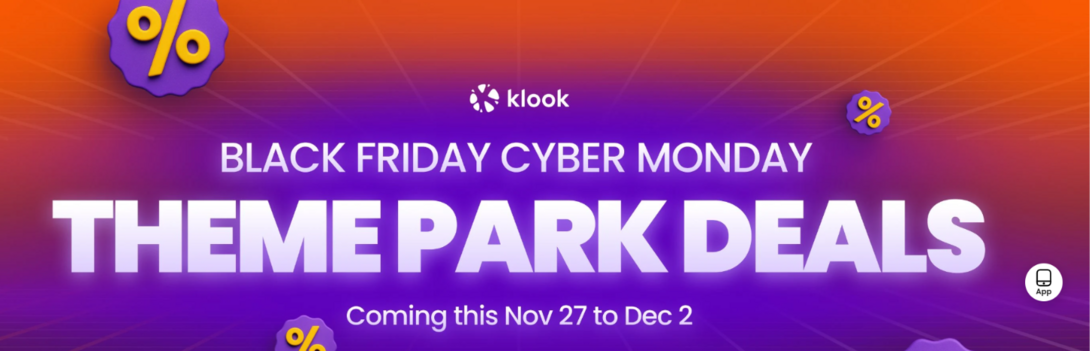Klook Black Friday Cyber Monday Sale: Up to 50% OFF + B1G1 [ 27th Nov - 2nd Dec ]