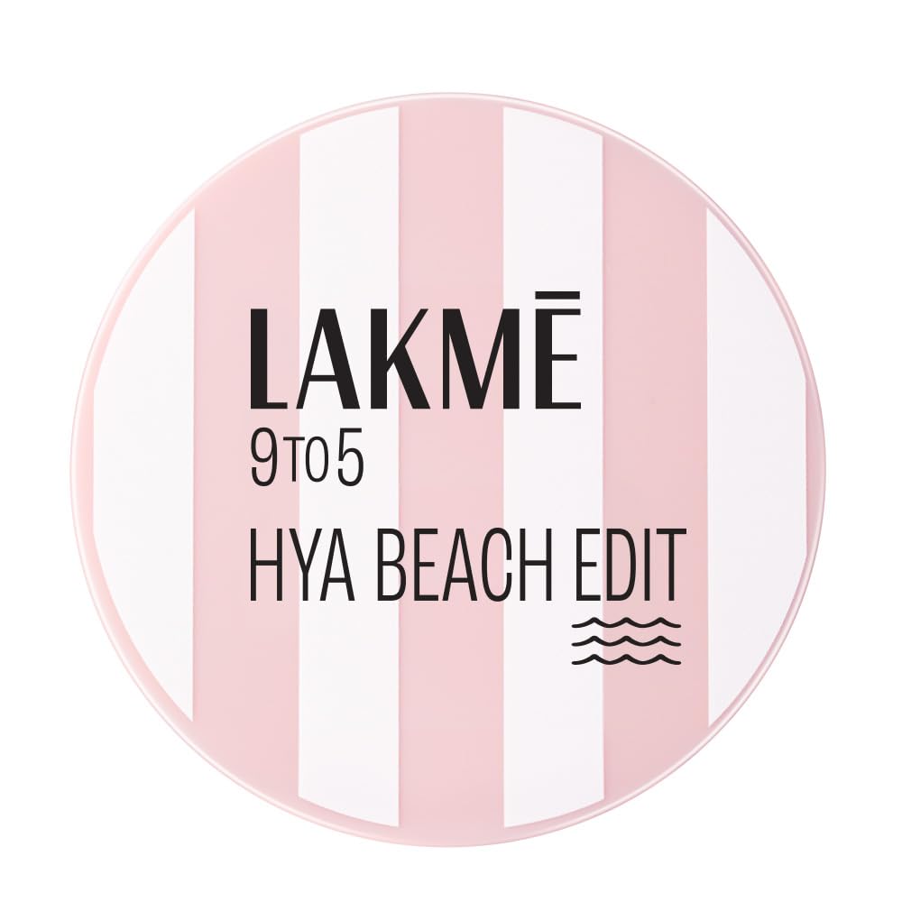 Lakme 9to5 Hya Matte Beach Edit Cushion Foundation - C 390 Cool Cocoa (12g)