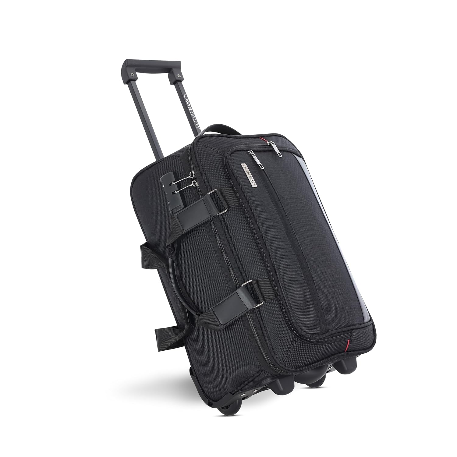 Lavie Sport 45 cms Matrix Wheel Duffle Bag | Laptop Compatiable and Combi Lock