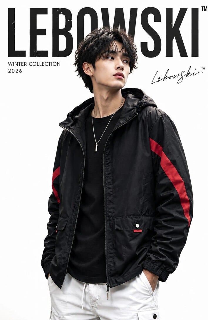 LEBOWSKI Men Colorblock Casual Jacket