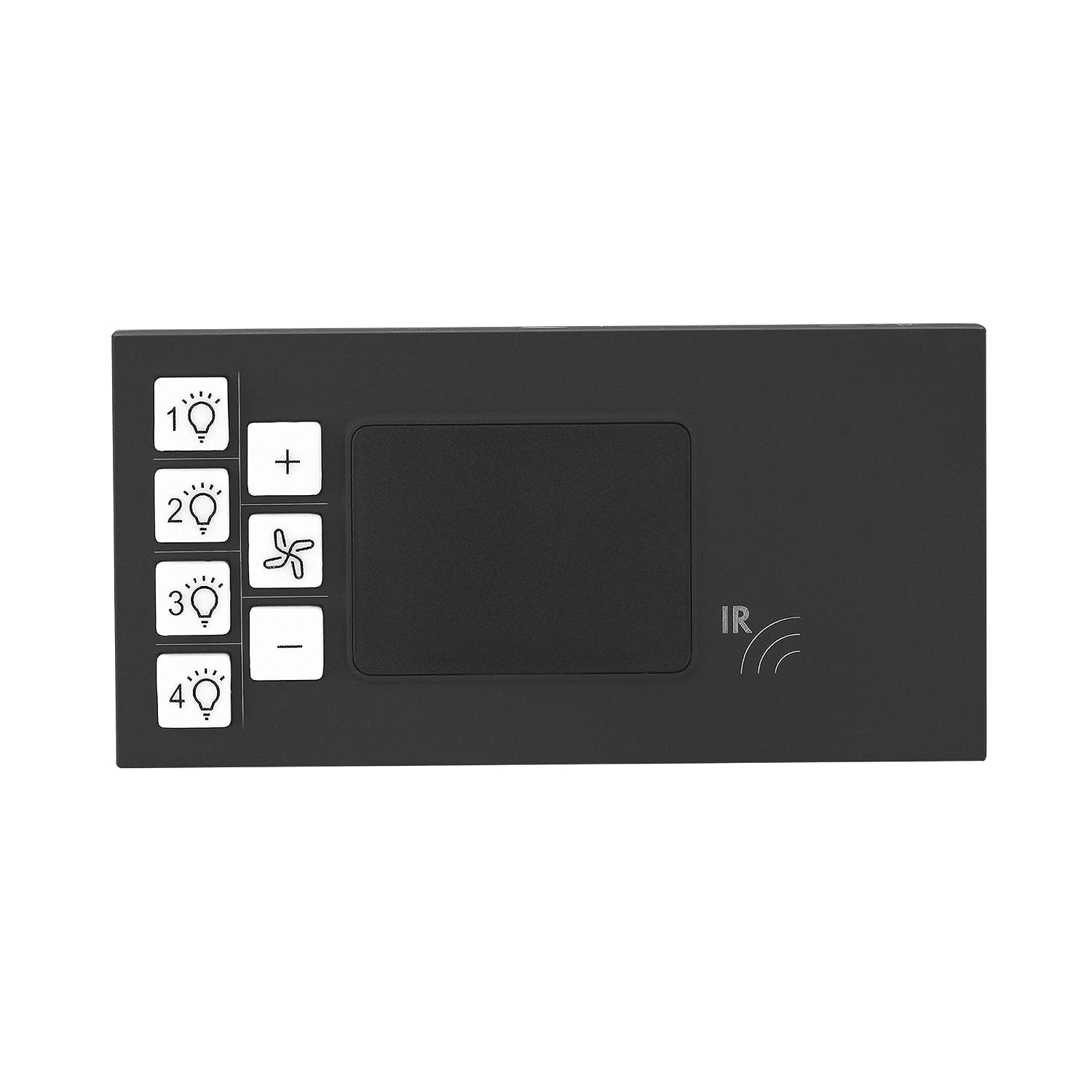 Legrand Allzy 4M Remote Control Unit for Fan & Light, Matt Black