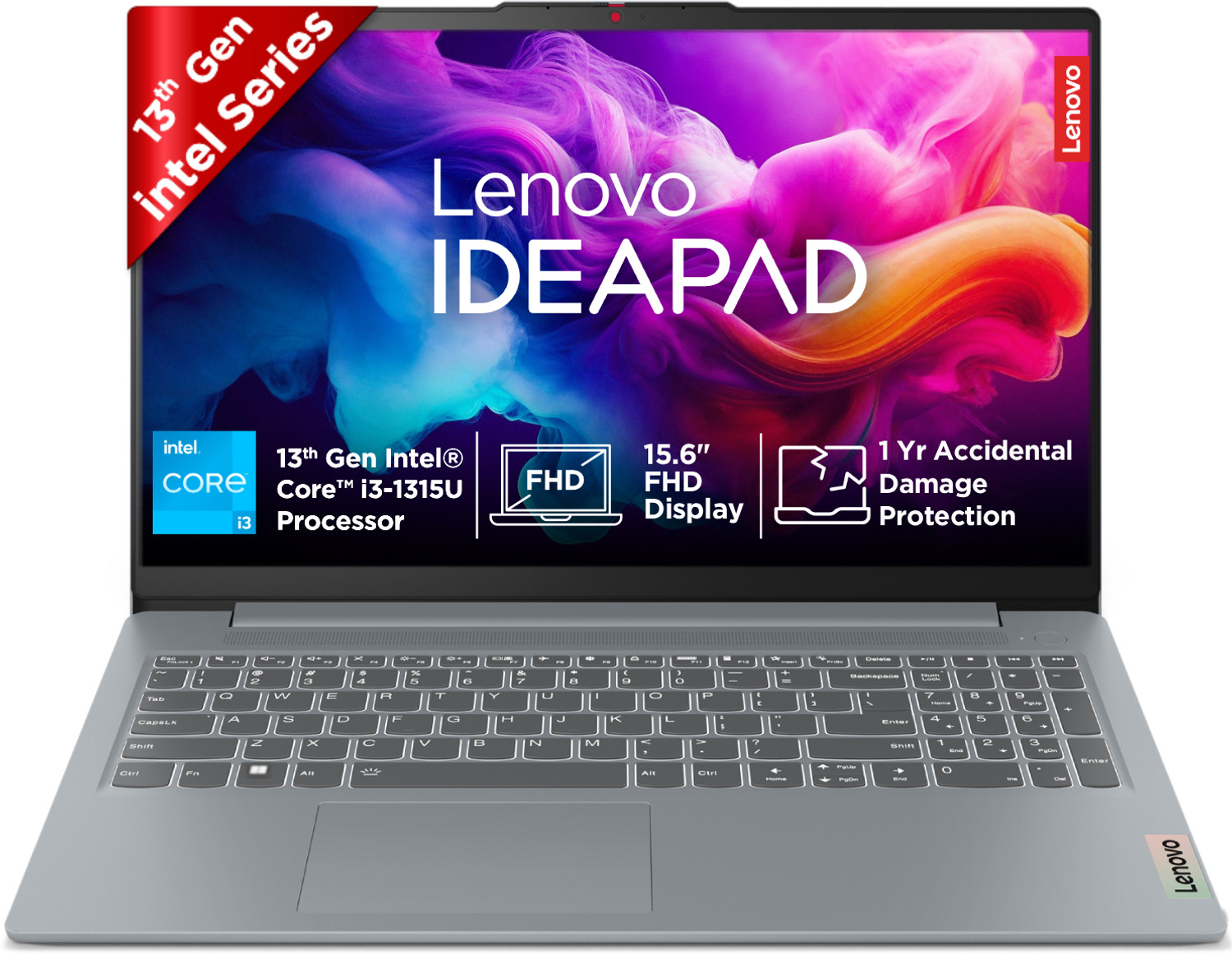 Lenovo IdeaPad Slim 3 Intel Core i3 13th Gen 1315U - (8 GB/512 GB SSD/Windows 11 Home) IdeaPad Slim 3 15IRU8 Thin and Li