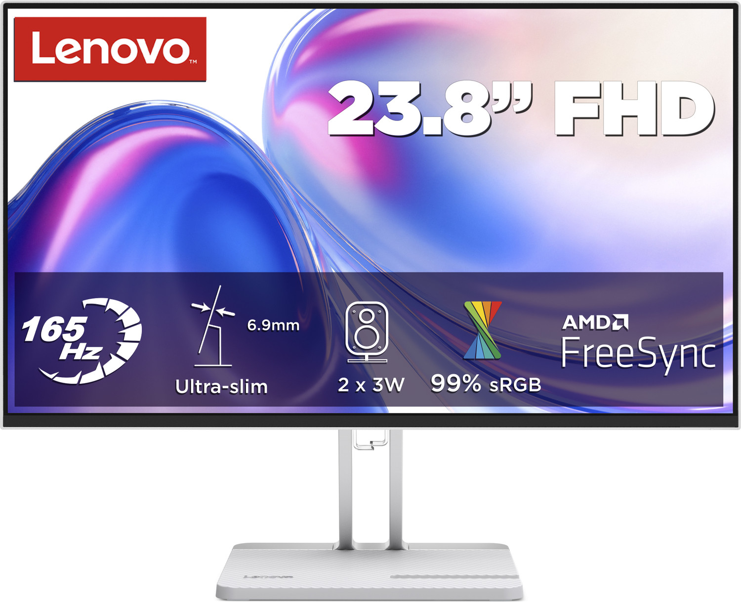 Lenovo L-Series 60.45 cm (24 inch) Full HD LED Backlit IPS Panel Monitor (L24-4r 165Hz FHD IPS Monitor) (Response Time