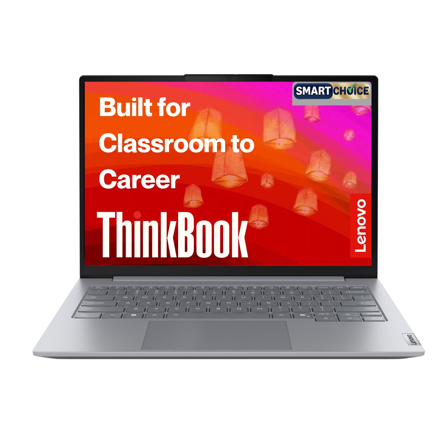 Lenovo Smartchoice ThinkBook 14, Intel Core 5 210H, 16GB RAM, 512GB SSD,Fingerprint, Backlit, 400Nits,Laptop