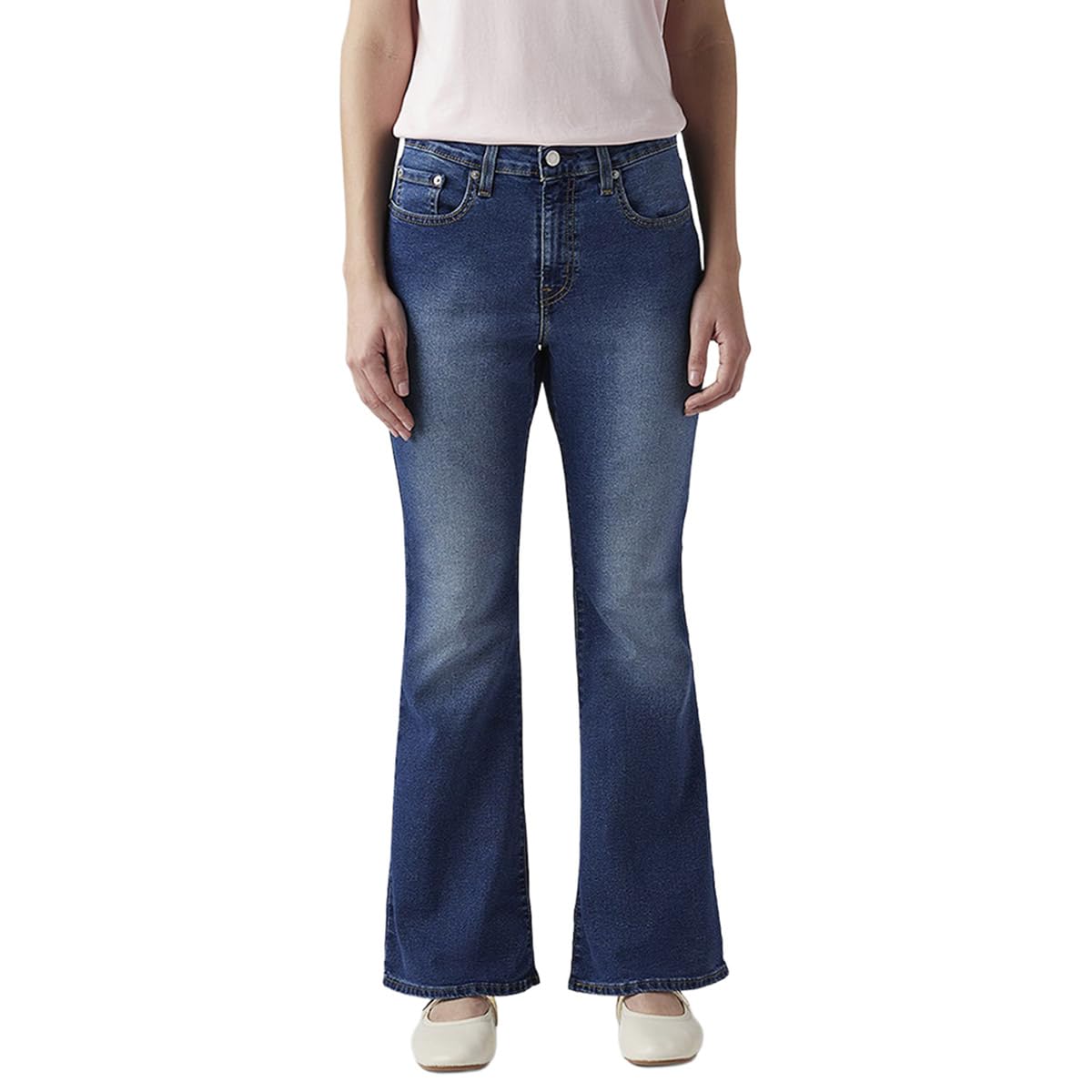 Levi's Women's 726 Flared Fit High Rise Jeans [Size - 32]