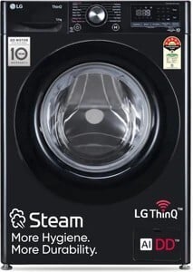 LG 12 kg 5 Star, AI Direct Drive Technology, Wi-Fi Enabled, Steam