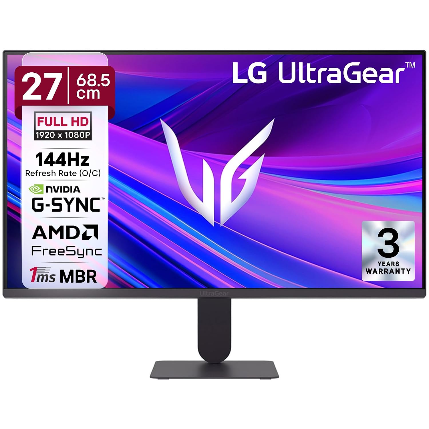 LG 27G411A 68.5 cm(27 Inch) Ultragear FHD(1920 x 1080) IPS Gaming Monitor