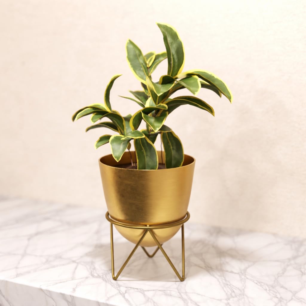 Lifelong Metal Plant Stand Indoor Planter Pot with Stand