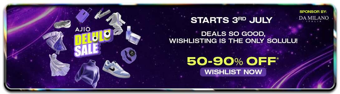 AJIO Delulu Sale | 50-90% OFF