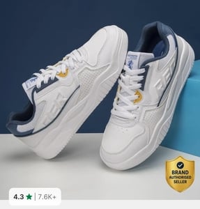 (location specific) RED TAPE Lifestyle Sneaker Shoes| Elegantly Rounded Front, Soothing Insole Sneakers For Men (White