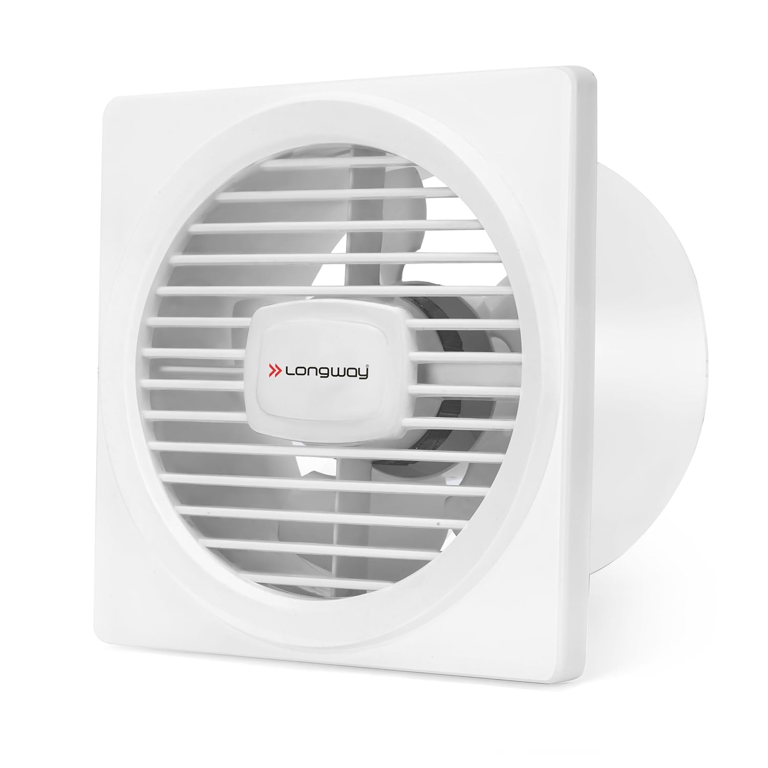 LONGWAY Gusto 6 Inch 150 mm Energy Efficient Exhaust Fan | High Speed Powerful Motor (White)