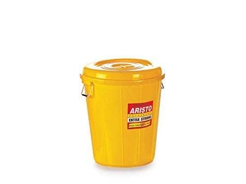 Aristo Multipurpose Storage Bucket 50 LTR (Yellow)( Location specific)