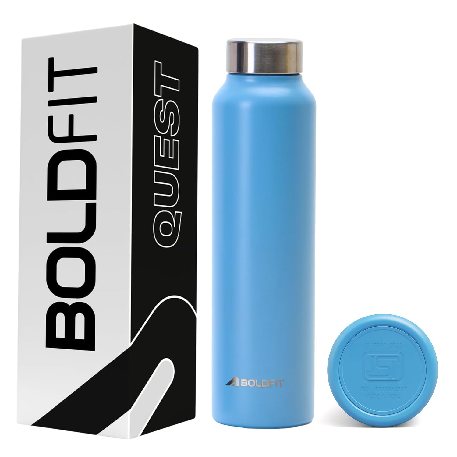 Lowest price:Boldfit Water Bottles Stainless Steel Water Bottle 1 Litre Steel Water Bottles for School, Office, Home, Gy