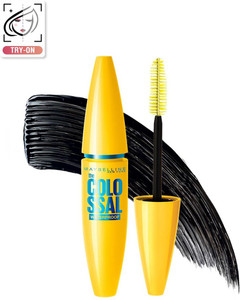 MAYBELLINE NEW YORK Volume Express Colossal Masacara, Waterproof 10 ml (Black)