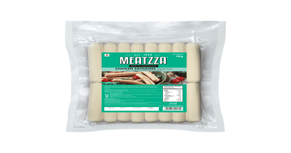 Meatzza Chicken Sausages 1kg @179 & more