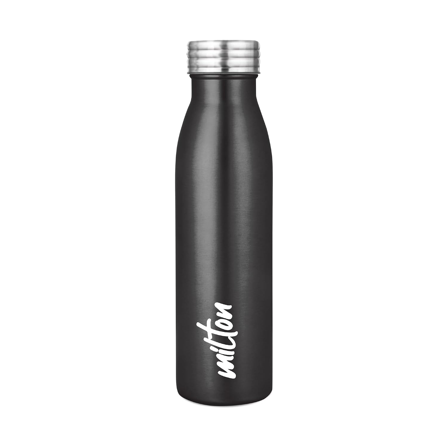 MILTON Breeze 750 Stainless Steel Water Bottle 730 ml, Single Walled, ISI Certified I Leak Proof Lid, Rust Proof I For S
