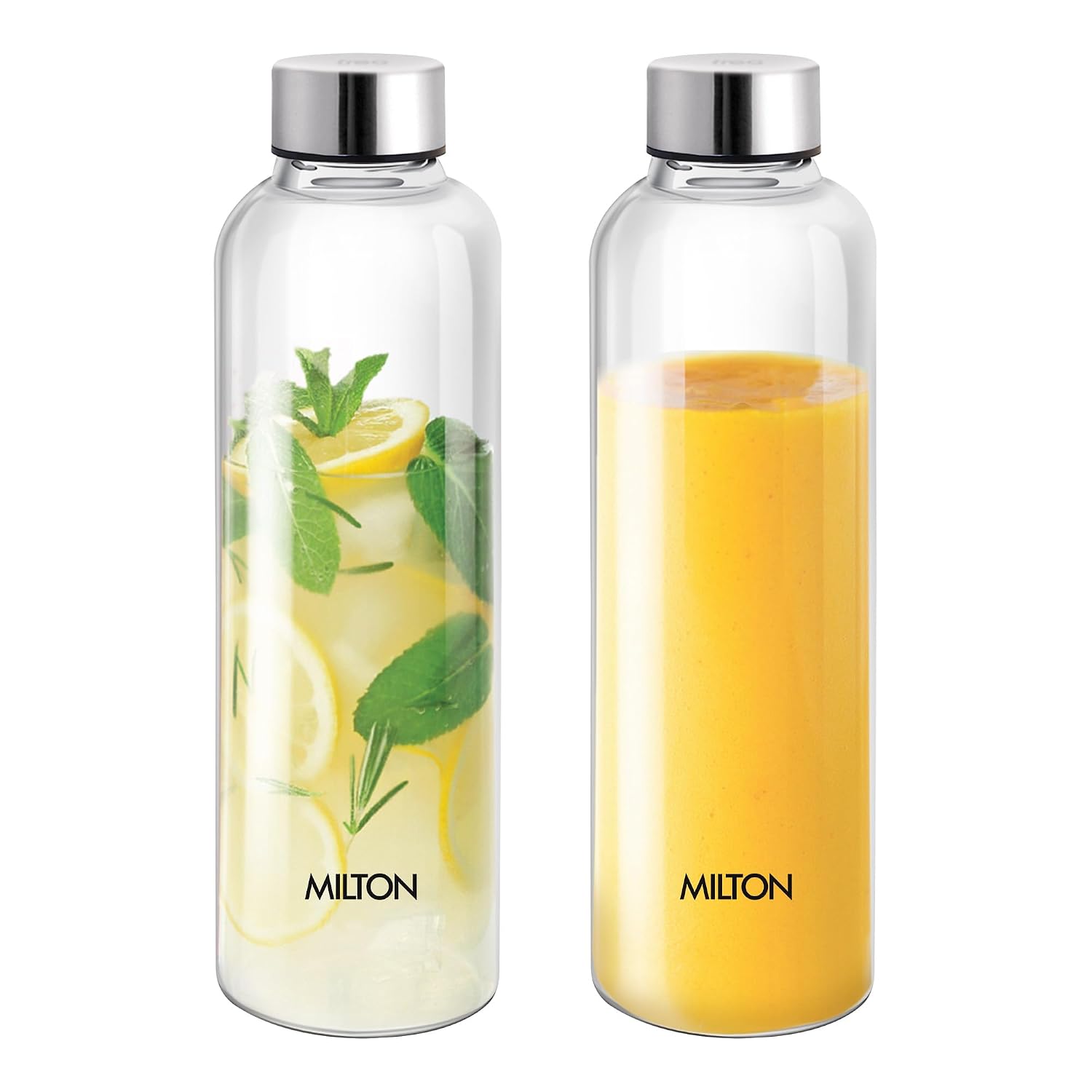 MILTON Costa 1000 Pet Water Bottle Set of 2, 1 Litre Each