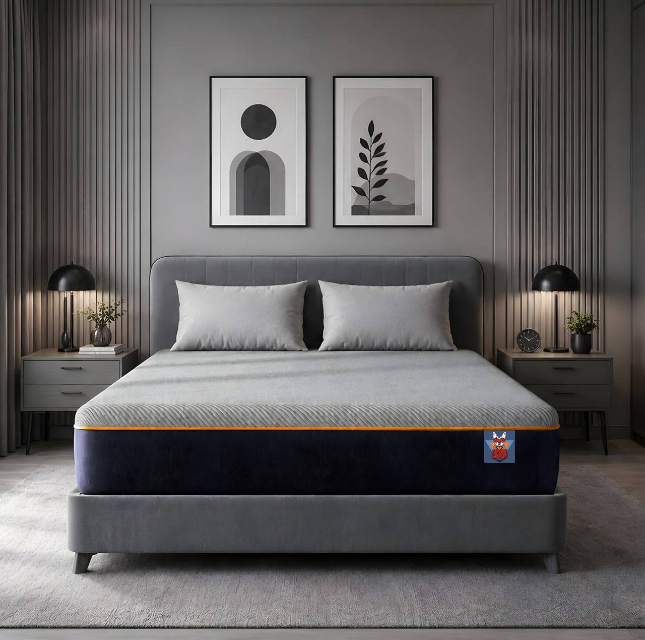 MINDCLOUD Memory Foam Mattress (12 Years Warranty) | Queen Size Bed Mattress (78x60x6)