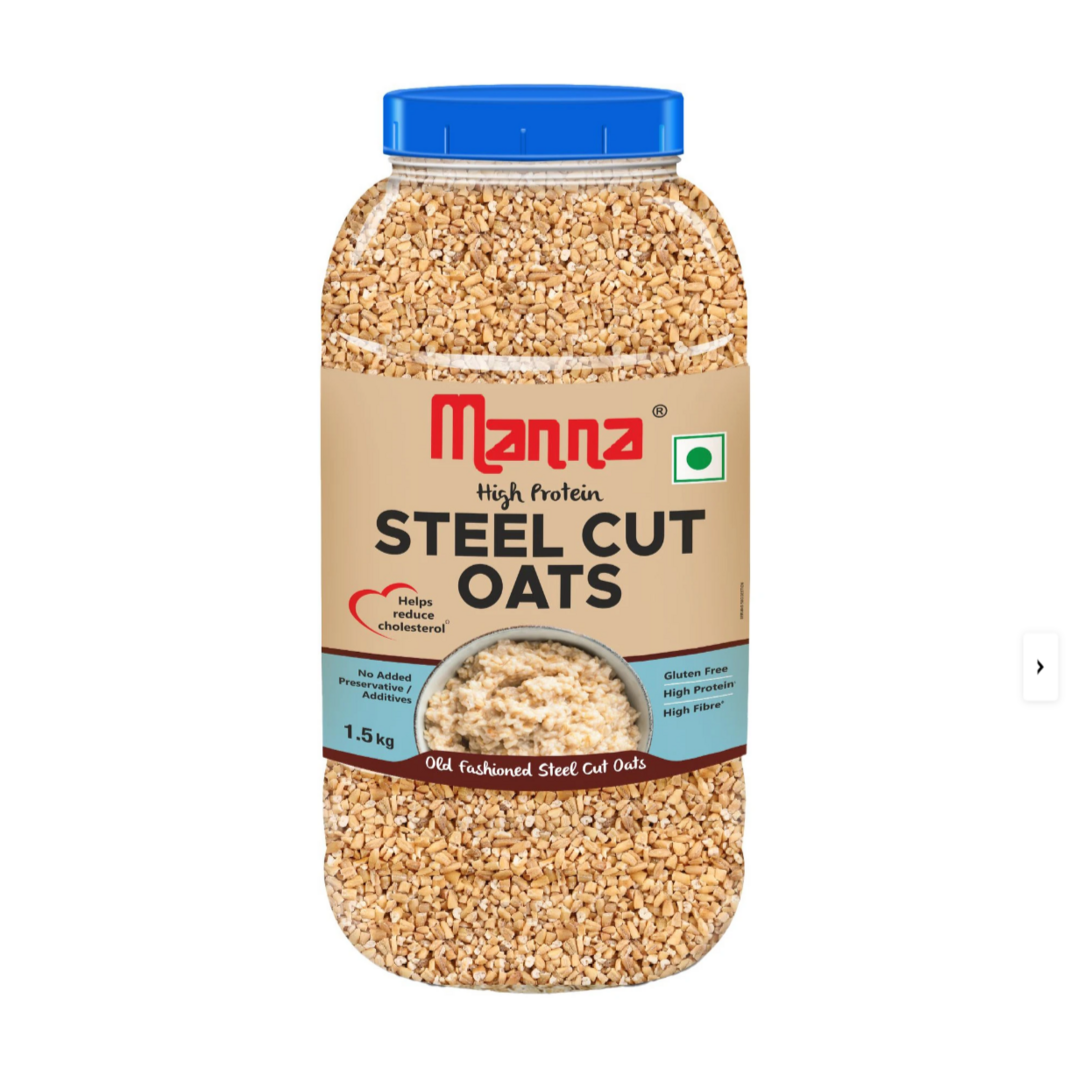 Minutes - Manna Steel Cut Oats 1.5kg(location specific)