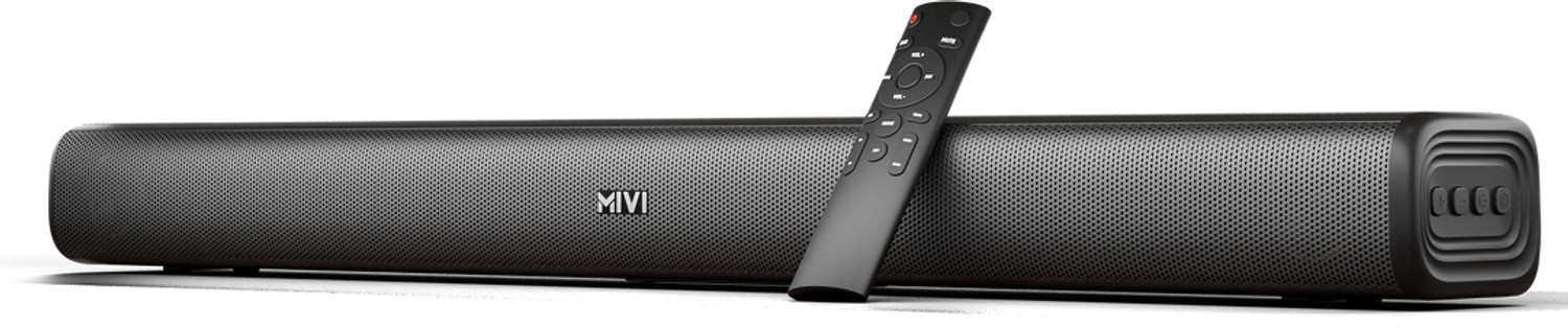 Mivi Fort Sonic 100 Soundbar, 2.2 Channel, Multi-Input & EQ Modes