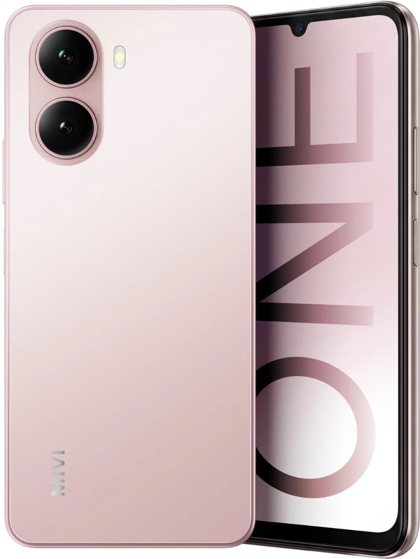 Mivi One 5G (Pink, 128 GB) (8 GB RAM)