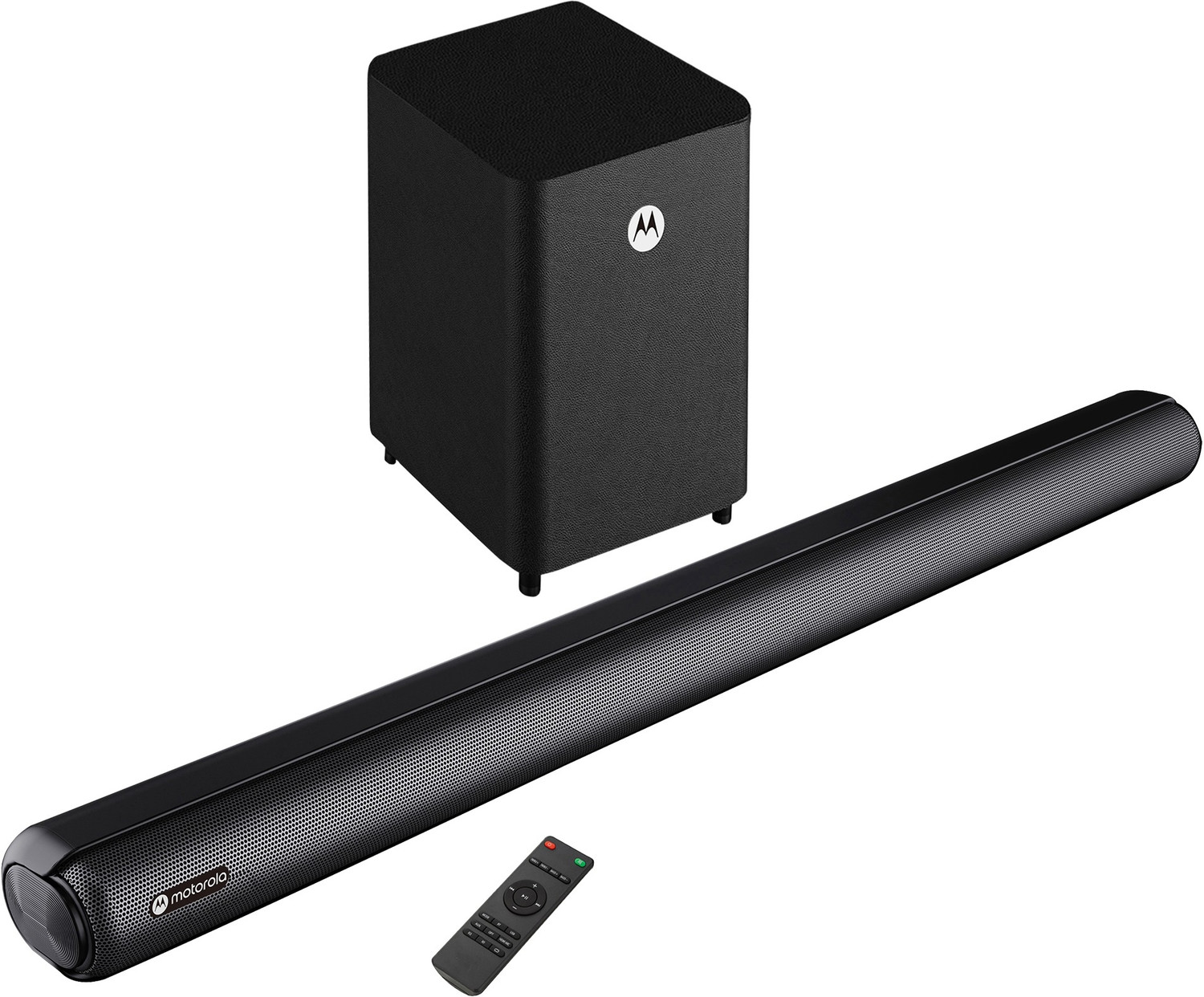 MOTOROLA AmphisoundX 200 W Bluetooth Soundbar (Black, 2.1 Channel