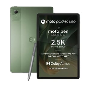 MOTOROLA Pad 60 Neo 8 GB RAM 128 GB ROM 11 inch with Wi-Fi+5G MediaTek Dimensity 6300 Tablet