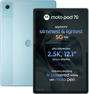 MOTOROLA pad 70 8 GB RAM 256 GB ROM 12.1 inch with Wi-Fi+5G