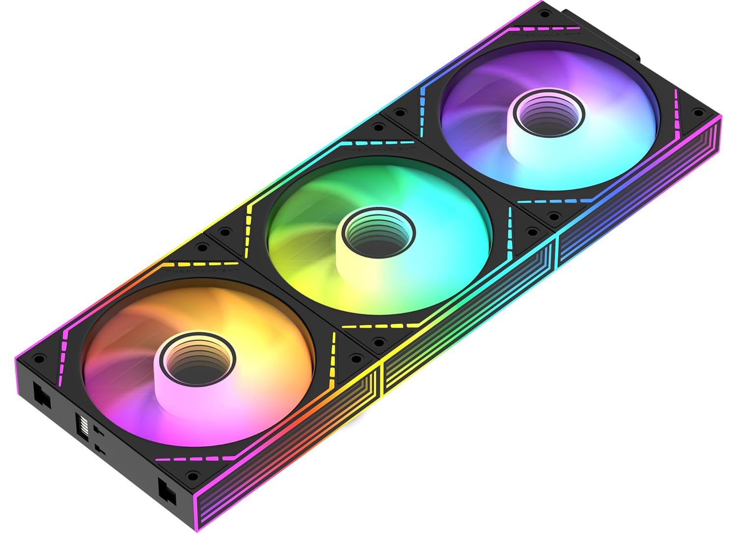 Thermalright TL-M12Q-S X3 120mm PC Case Fans, 2000 RPM High Airflow