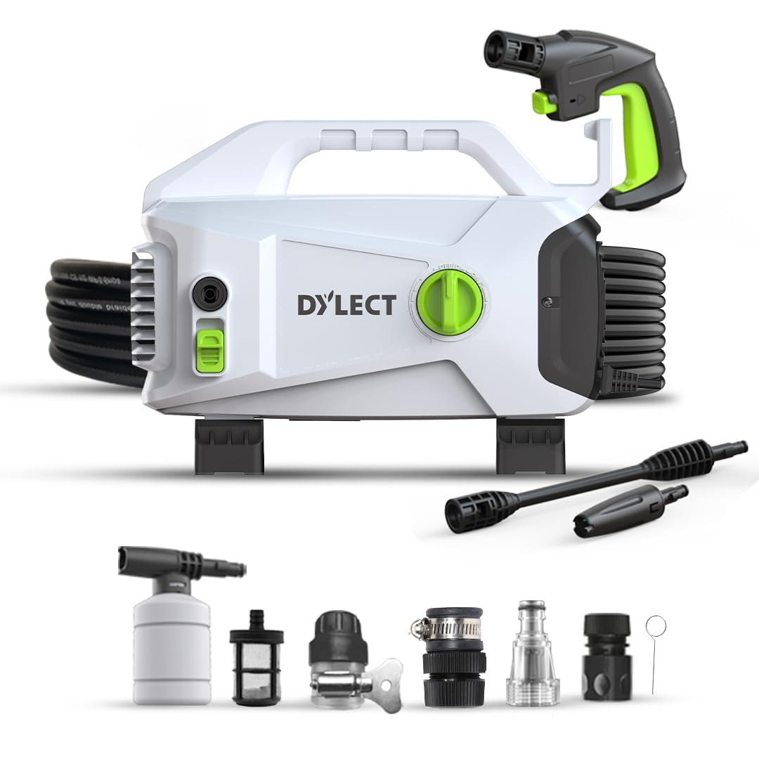[SBI CC] - Dylect® Clean Prime Self-Priming High Pressure Car Washer 1800W Copper Motor | 120 Bar | 6.5L
