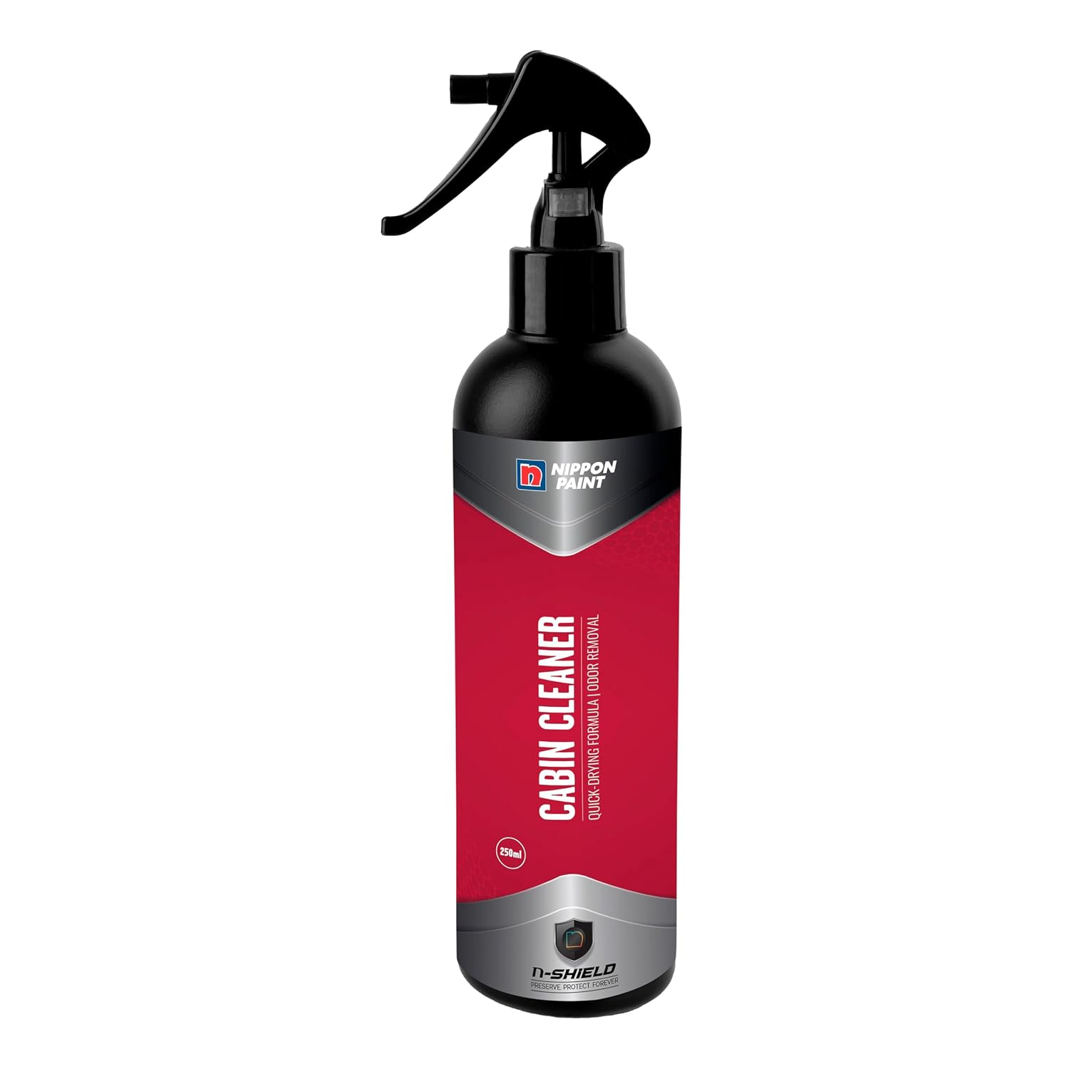Nippon Paint n-Shield Car Dashboard Cleaner for Cabin & Trim, 250ml | 145 Years of Legacy