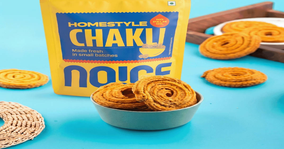 NOICE Homestyle Chakli 100gm (No Palm Oil Namkeen & Snacks) on Instamart