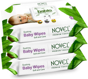 NOVEL Baby 72 Sheets| with Lid (216) (98+20 SC)