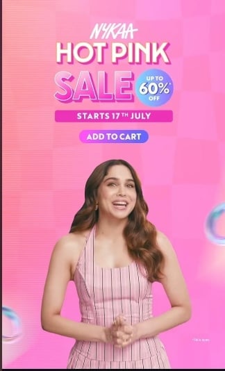 Nykaa Hot Pink Sale - Up to 60% OFF