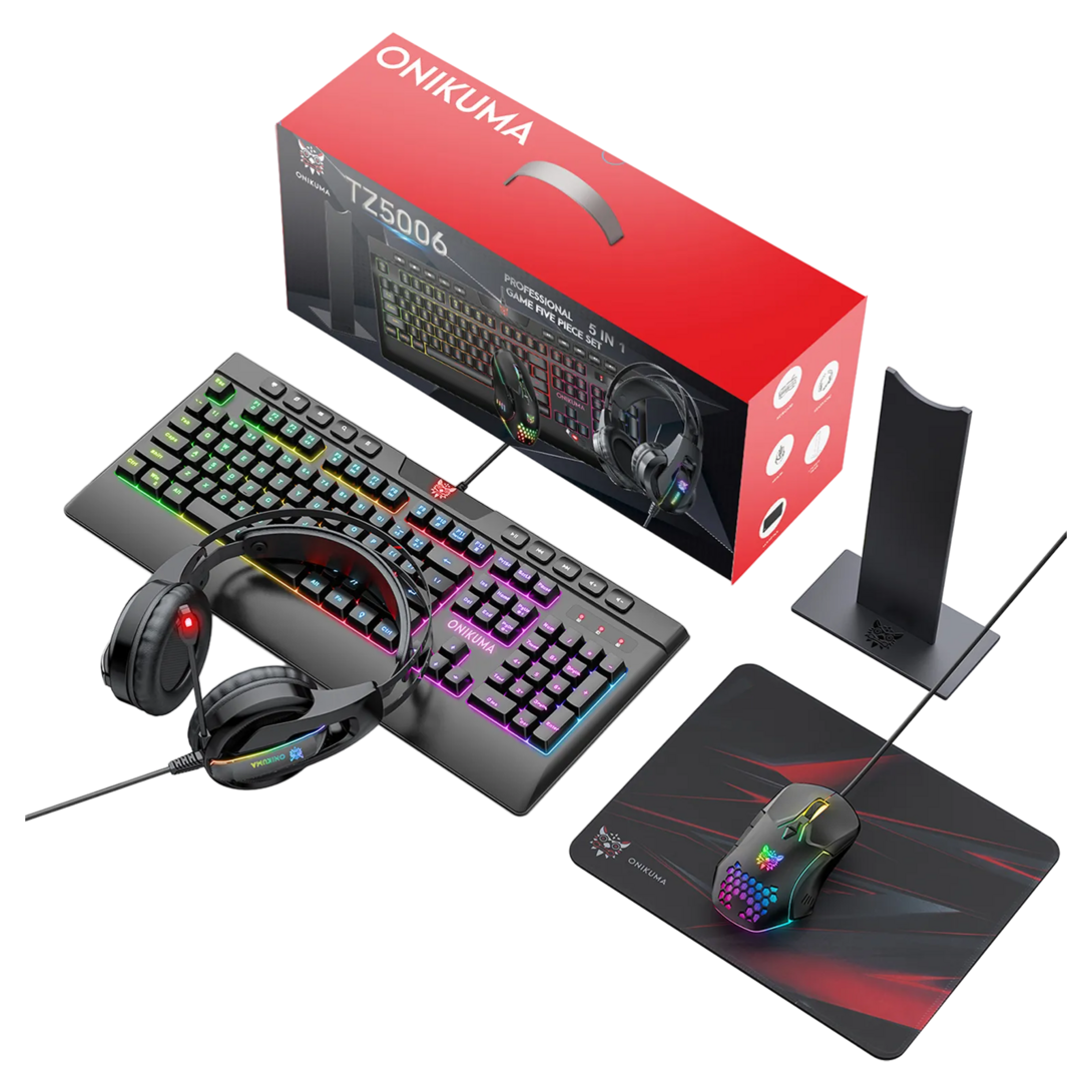 ONIKUMA GAMING 5 IN1 COMBO TZ 5006