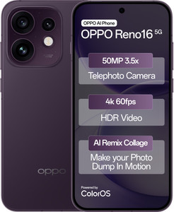 OPPO Reno16 5G (Twilight Violet, 256 GB) (12 GB RAM)