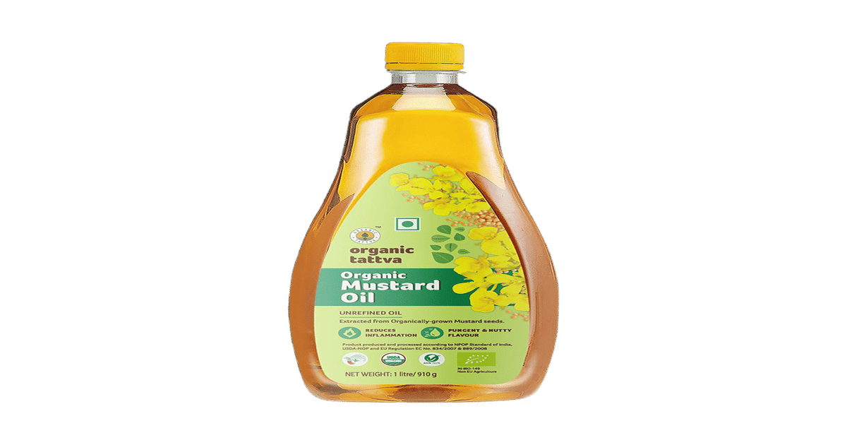 Organic Tattva Cold Pressed Mustard Oil