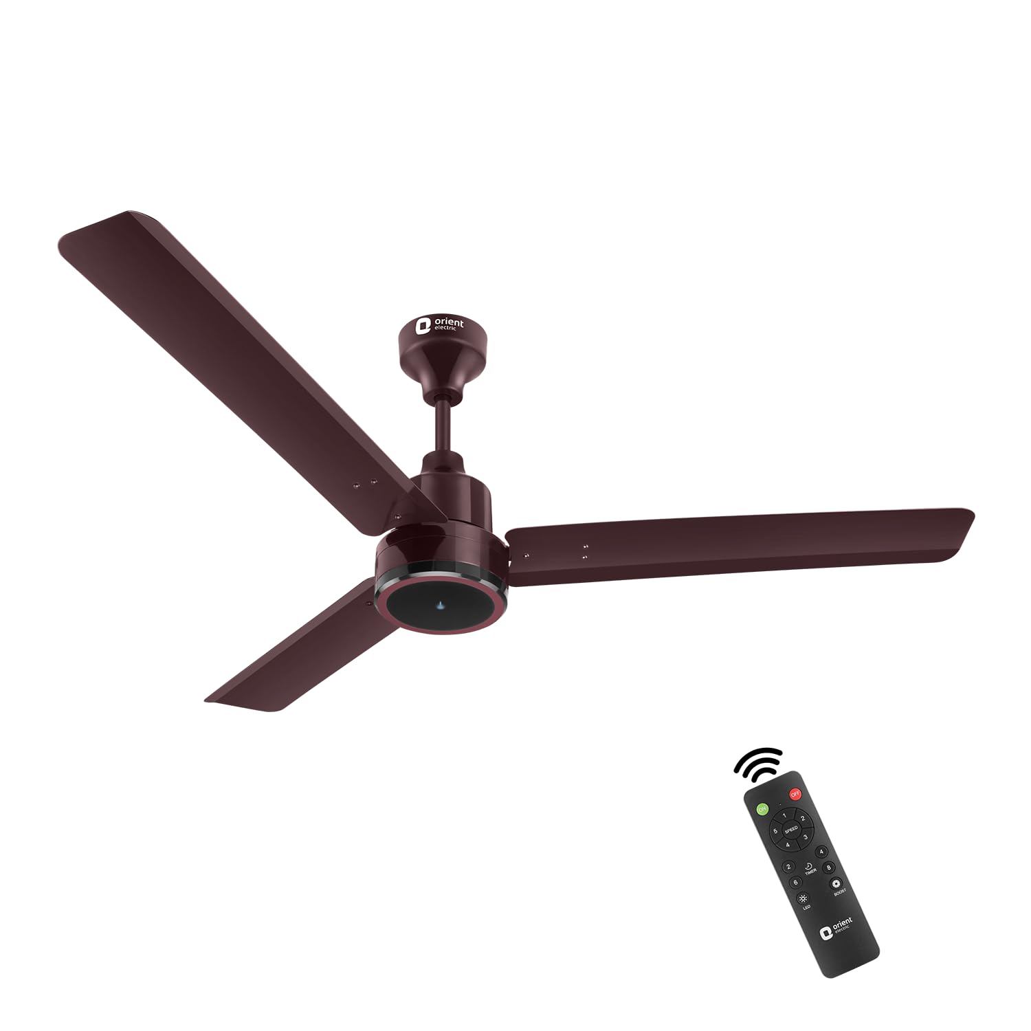 Orient Electric 1200 mm Zeno BLDC | BLDC energy saving ceiling fan with Remote |BEE 5-star rated | Saves up to 50% on el
