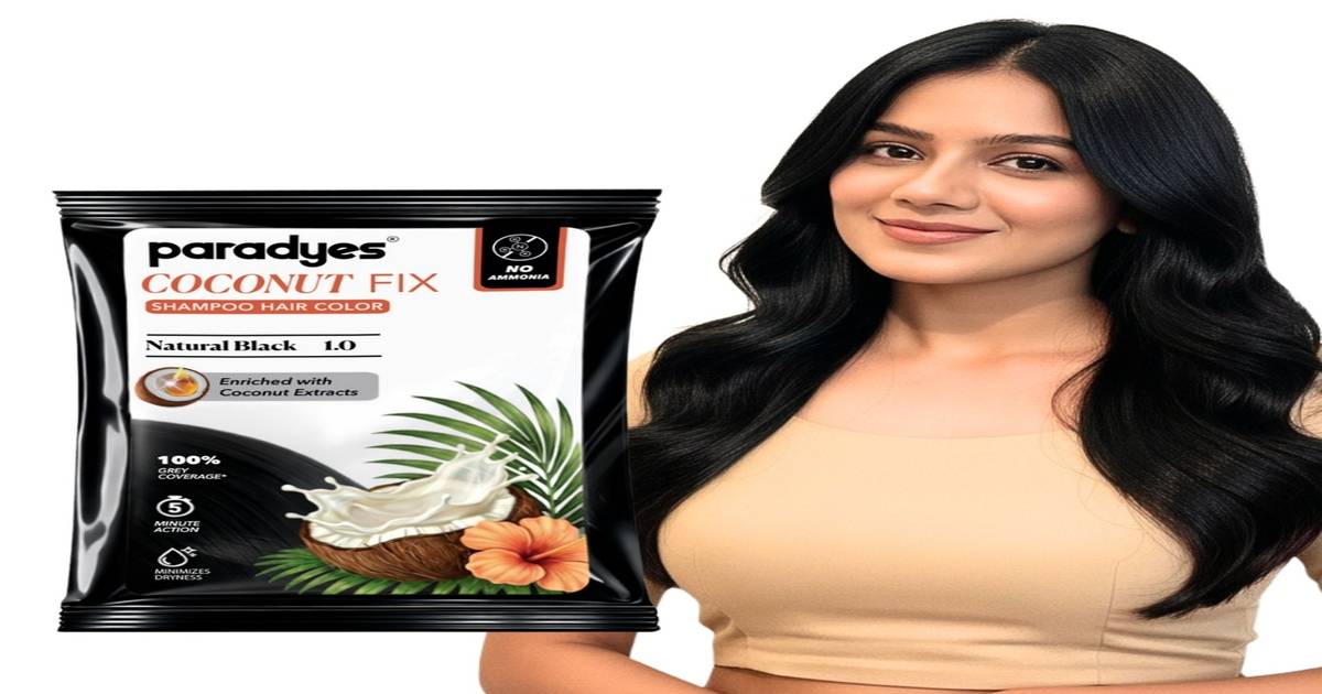 Paradyes Shampoo Hair Color Shade 1.0 Natural Black
