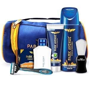 Park Avenue Good Morning Grooming Collection 7 in-1 Combo Grooming Kit for Men | Gift Set for Men | Father's Day Gift fo
