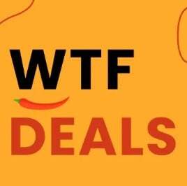 Pepperfry WTF Deals | Kitchen, Storage, Lights, Clocks & More | Up to 100% OFF | Starts at Rs. 1 + Delivery Charges