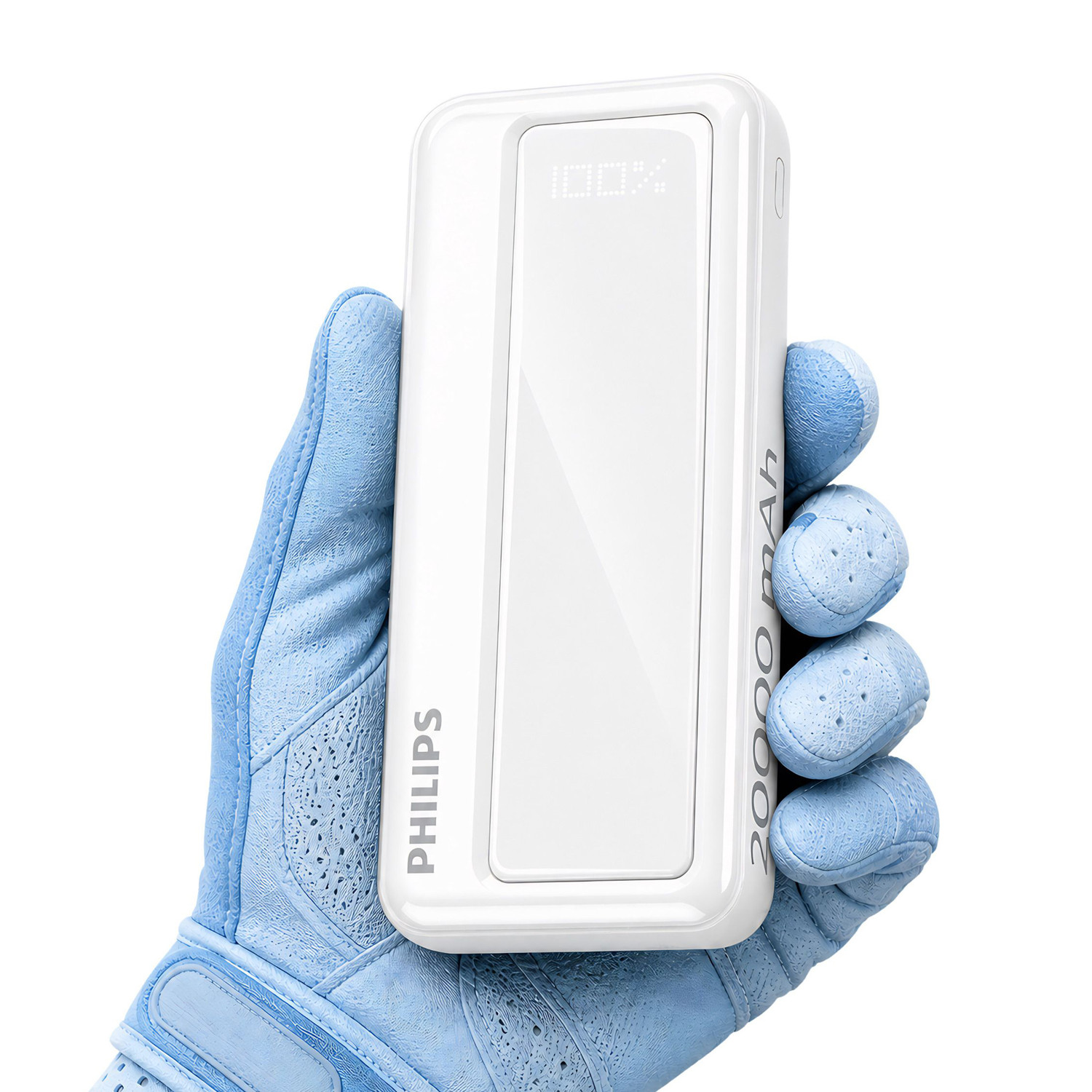PHILIPS 20000 mAh 22.5 W Power Bank (Alba White, Lithium Polymer