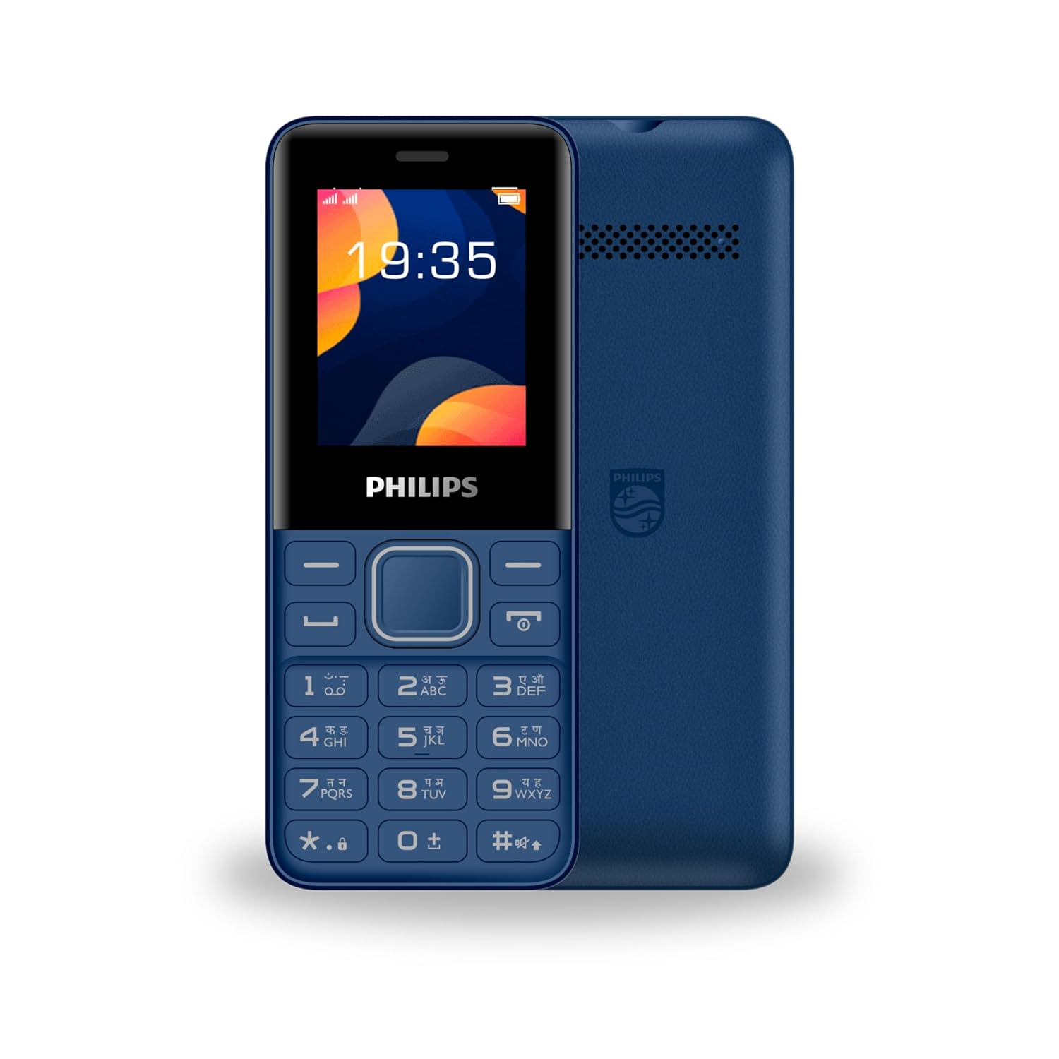 PHILIPS All-New E2103 Sleek & Stylish |Keypad Mobile with 1.77" Screen|1000 MAH Battery | 2030mm Speaker| Wireless FM