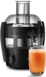 Philips HR1832/00 Centrifugal Juicer Fruits & Vegetables, 1.5L Capacity500W Juicer | XL Feeding Tube | QuickClean Techno