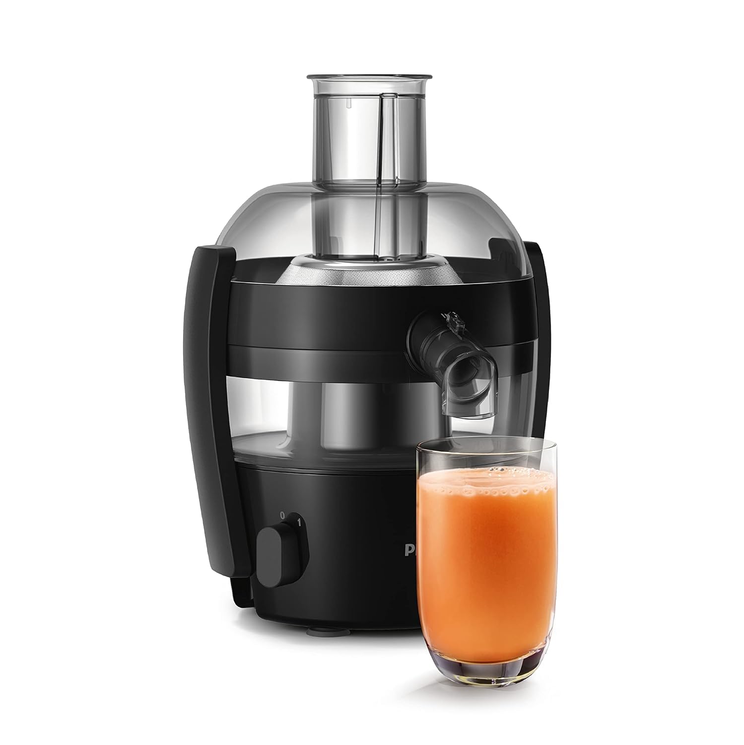 Philips HR1832/00 Centrifugal Juicer Fruits & Vegetables, 1.5L Capacity500W Juicer | XL Feeding Tube | QuickClean Techno